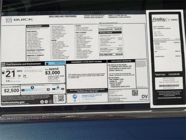 2025 Buick Enclave Vehicle Photo in PRESCOTT, AZ 86305-3700