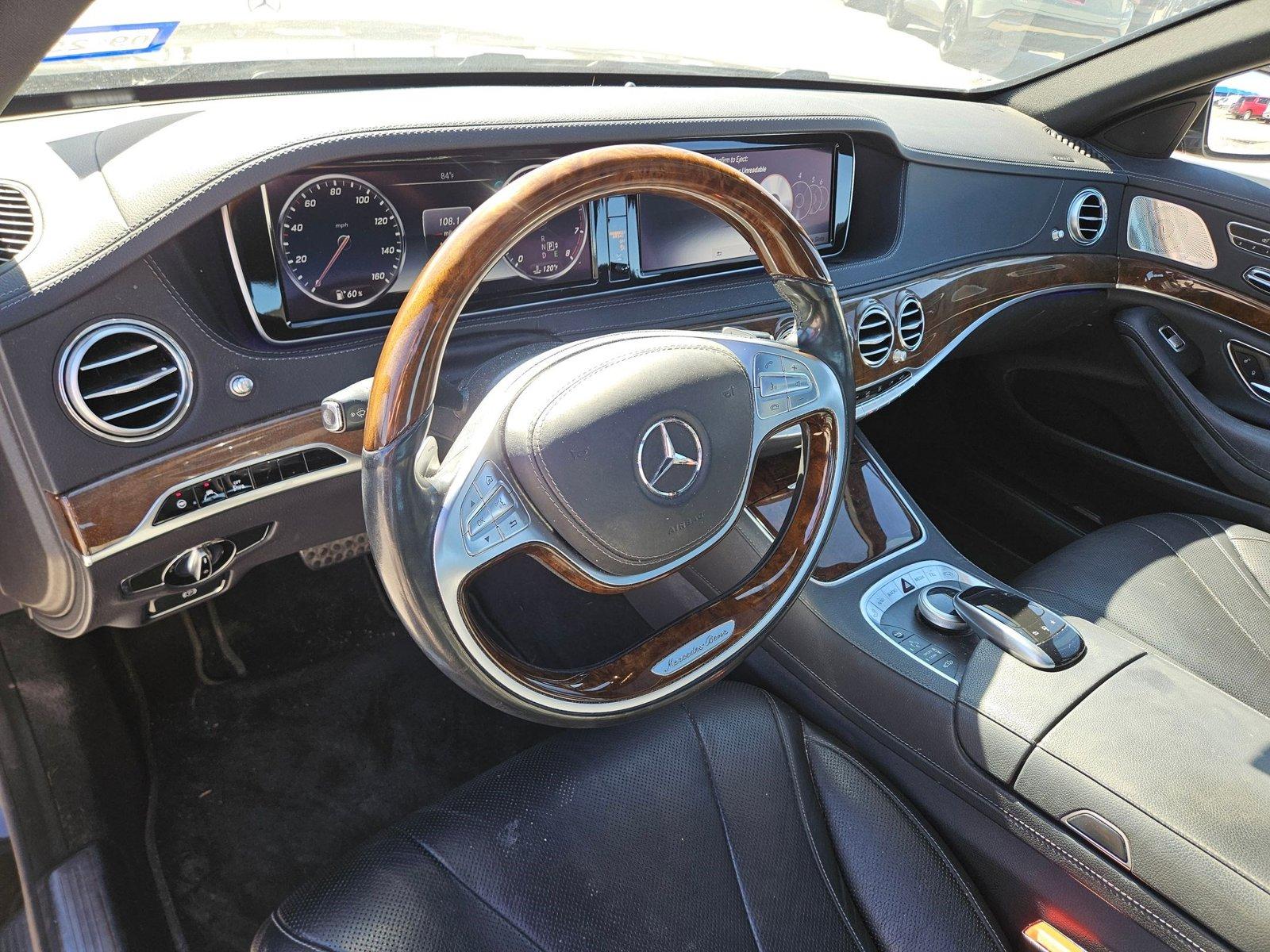 2015 Mercedes-Benz S-Class Vehicle Photo in NORTH RICHLAND HILLS, TX 76180-7199