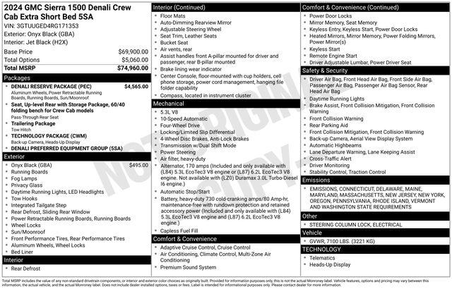 2024 GMC Sierra 1500 Vehicle Photo in DANBURY, CT 06810-5034