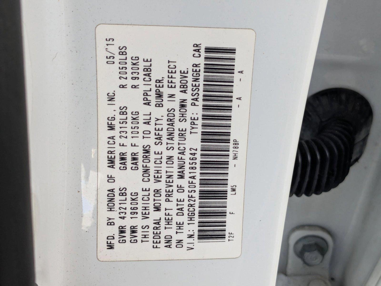 2015 Honda Accord Sedan Vehicle Photo in VALENCIA, CA 91355-1705