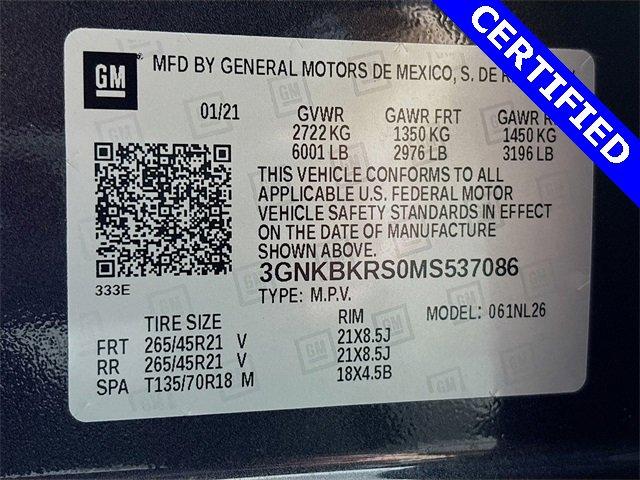 2021 Chevrolet Blazer Vehicle Photo in PUYALLUP, WA 98371-4149