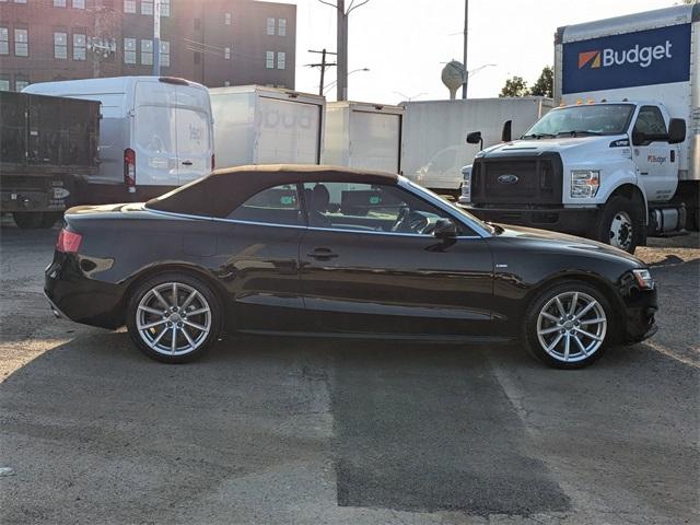 Used 2016 Audi A5 Cabriolet Premium with VIN WAUD2AFH7GN005642 for sale in Roselle, IL