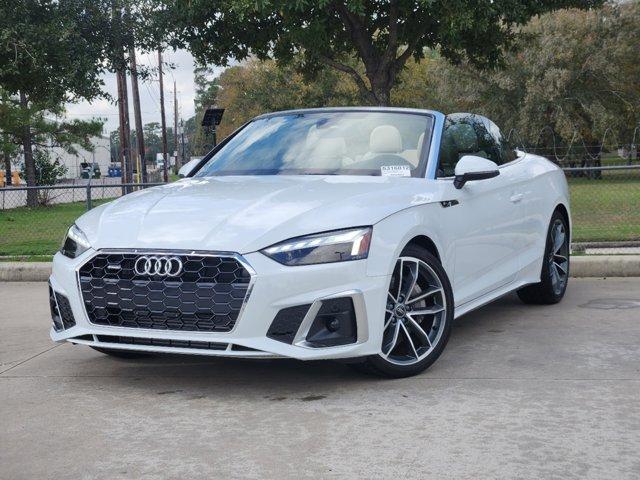 2024 Audi A5 Cabriolet Vehicle Photo in HOUSTON, TX 77090