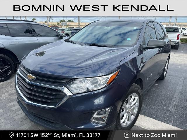 Used 2018 Chevrolet Equinox LS with VIN 3GNAXHEV7JS577452 for sale in Miami, FL