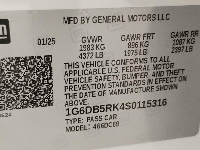 2025 Cadillac CT4 Vehicle Photo in PINEVILLE, NC 28134-8495