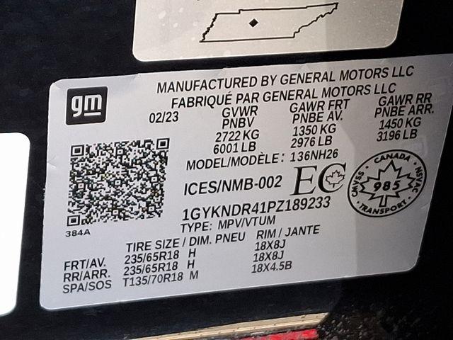 2023 Cadillac XT5 Vehicle Photo in PAWLING, NY 12564-3219