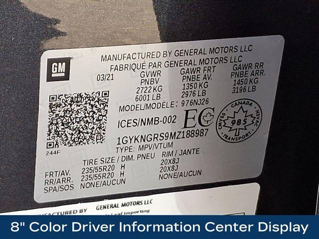 2021 Cadillac XT5 Vehicle Photo in PAWLING, NY 12564-3219