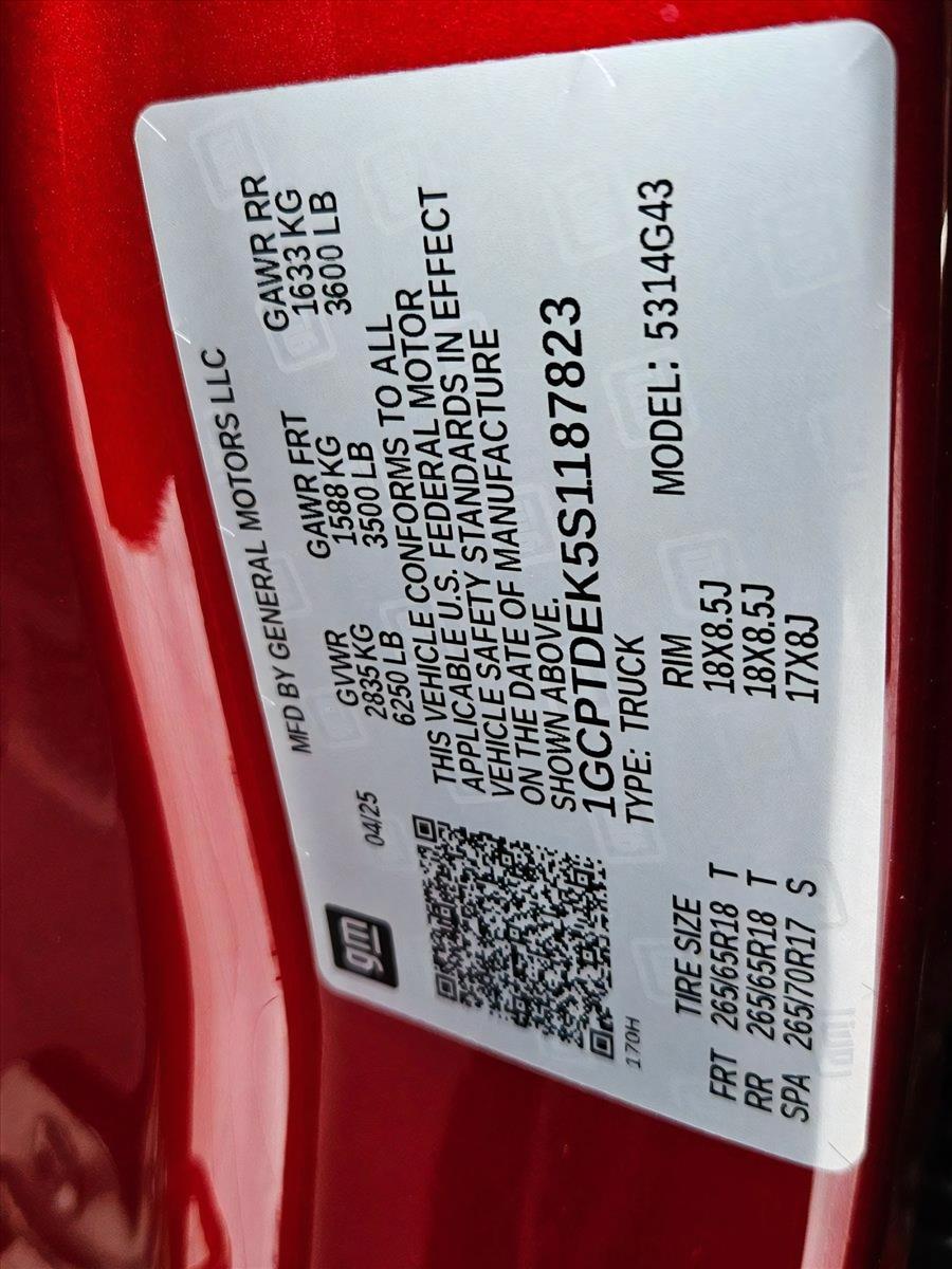 2025 Chevrolet Colorado Vehicle Photo in GREENACRES, FL 33463-3207