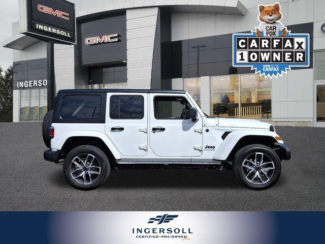 2024 Jeep Wrangler 4xe Vehicle Photo in WATERTOWN, CT 06795-3318