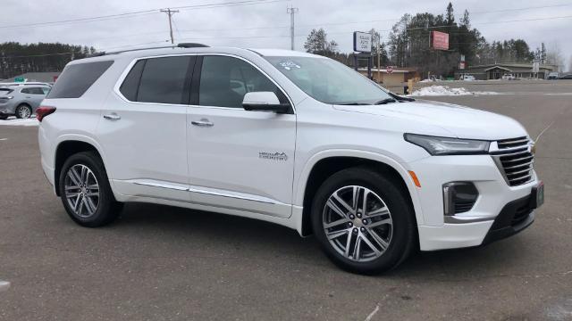 Used 2023 Chevrolet Traverse High Country with VIN 1GNEVNKWXPJ200367 for sale in Hermantown, Minnesota