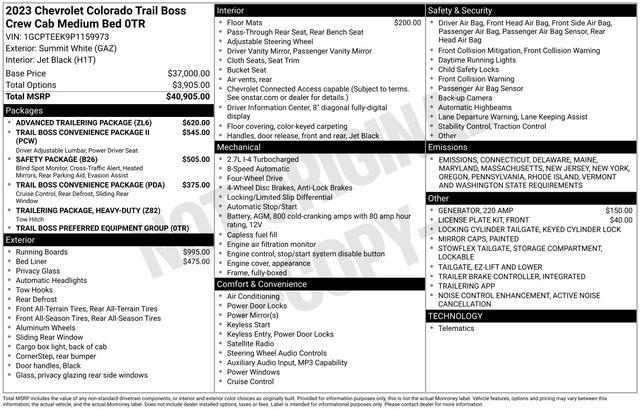 2023 Chevrolet Colorado Vehicle Photo in DANBURY, CT 06810-5034