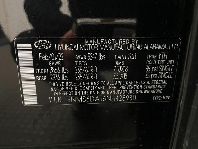 2022 Hyundai SANTA FE Vehicle Photo in Appleton, WI 54913