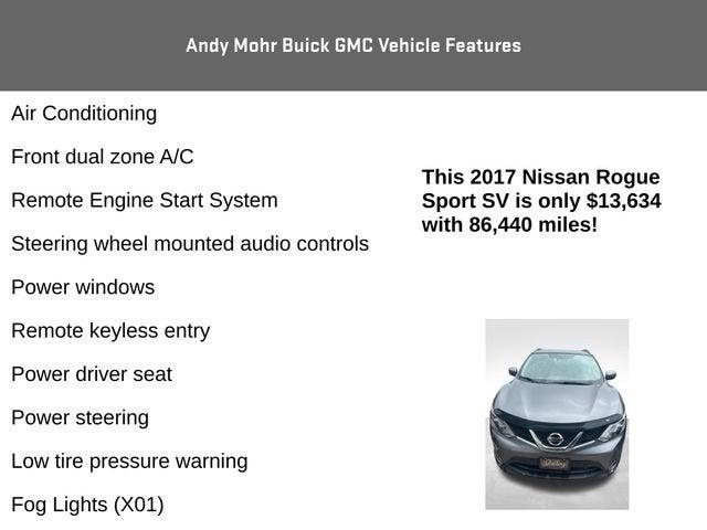 2017 Nissan Rogue Sport Vehicle Photo in Fishers, IN 46038