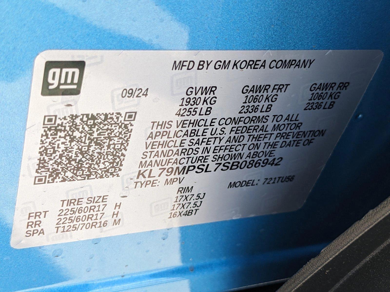 2025 Chevrolet Trailblazer Vehicle Photo in MIAMI, FL 33172-3015