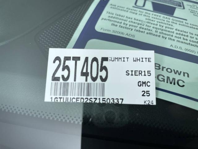 2025 GMC Sierra 1500 Vehicle Photo in GILBERT, AZ 85297-0402