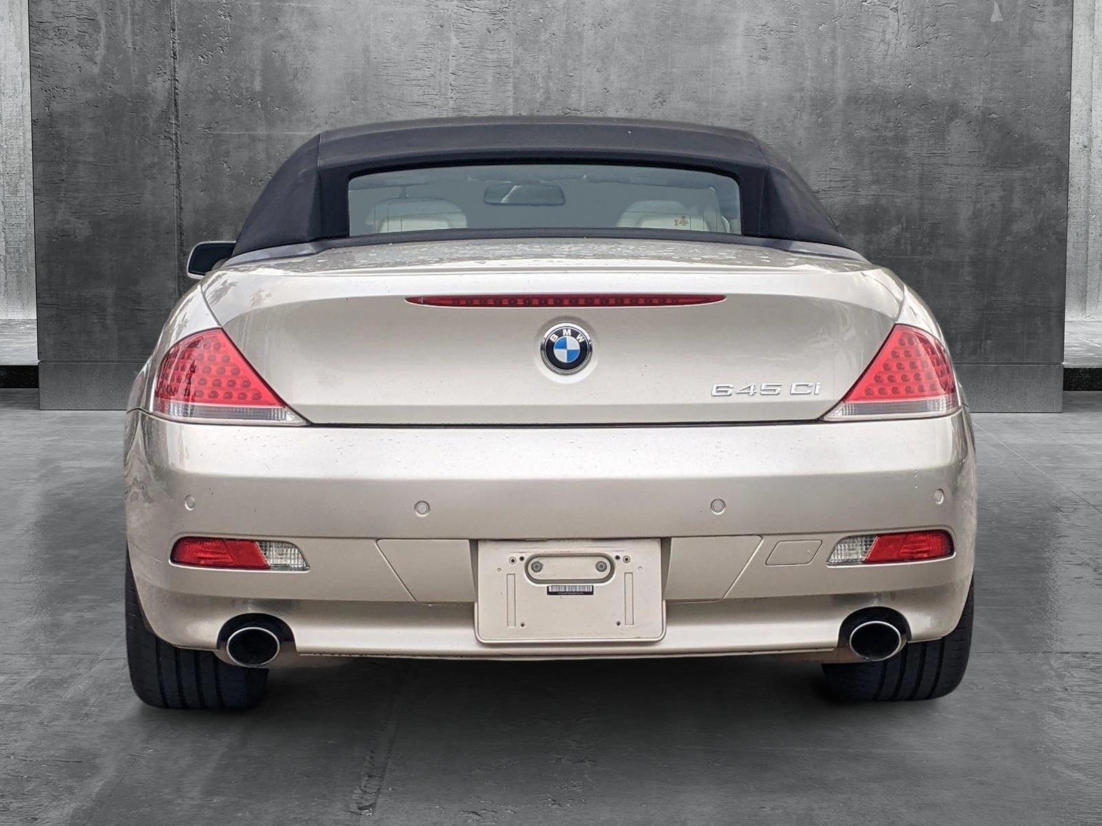 2005 BMW 6 Series Vehicle Photo in PEMBROKE PINES, FL 33024-6534