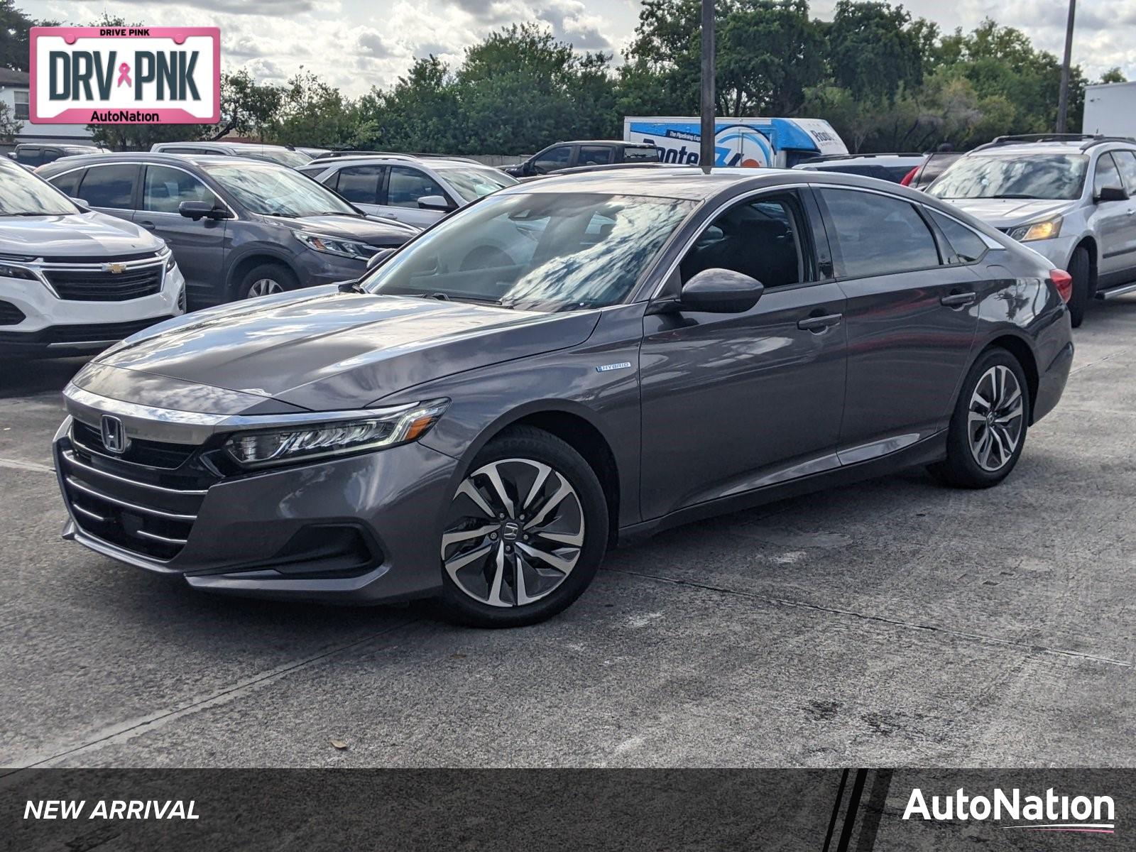 2021 Honda Accord Hybrid Vehicle Photo in PEMBROKE PINES, FL 33024-6534