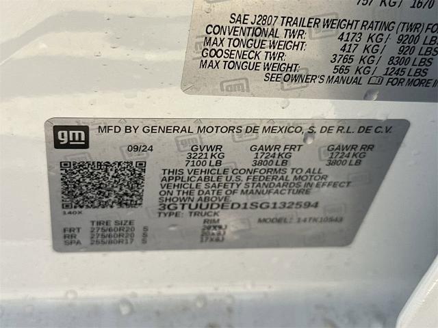 2025 GMC Sierra 1500 Vehicle Photo in GOODYEAR, AZ 85338-1310