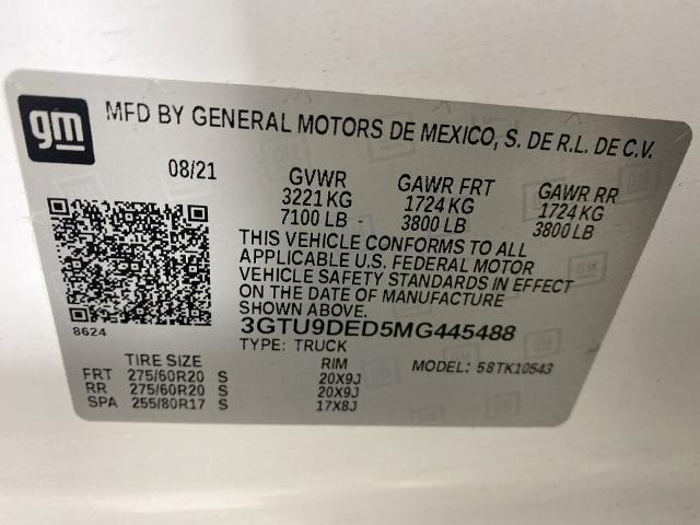 2021 GMC Sierra 1500 Vehicle Photo in ALLIANCE, OH 44601-4622