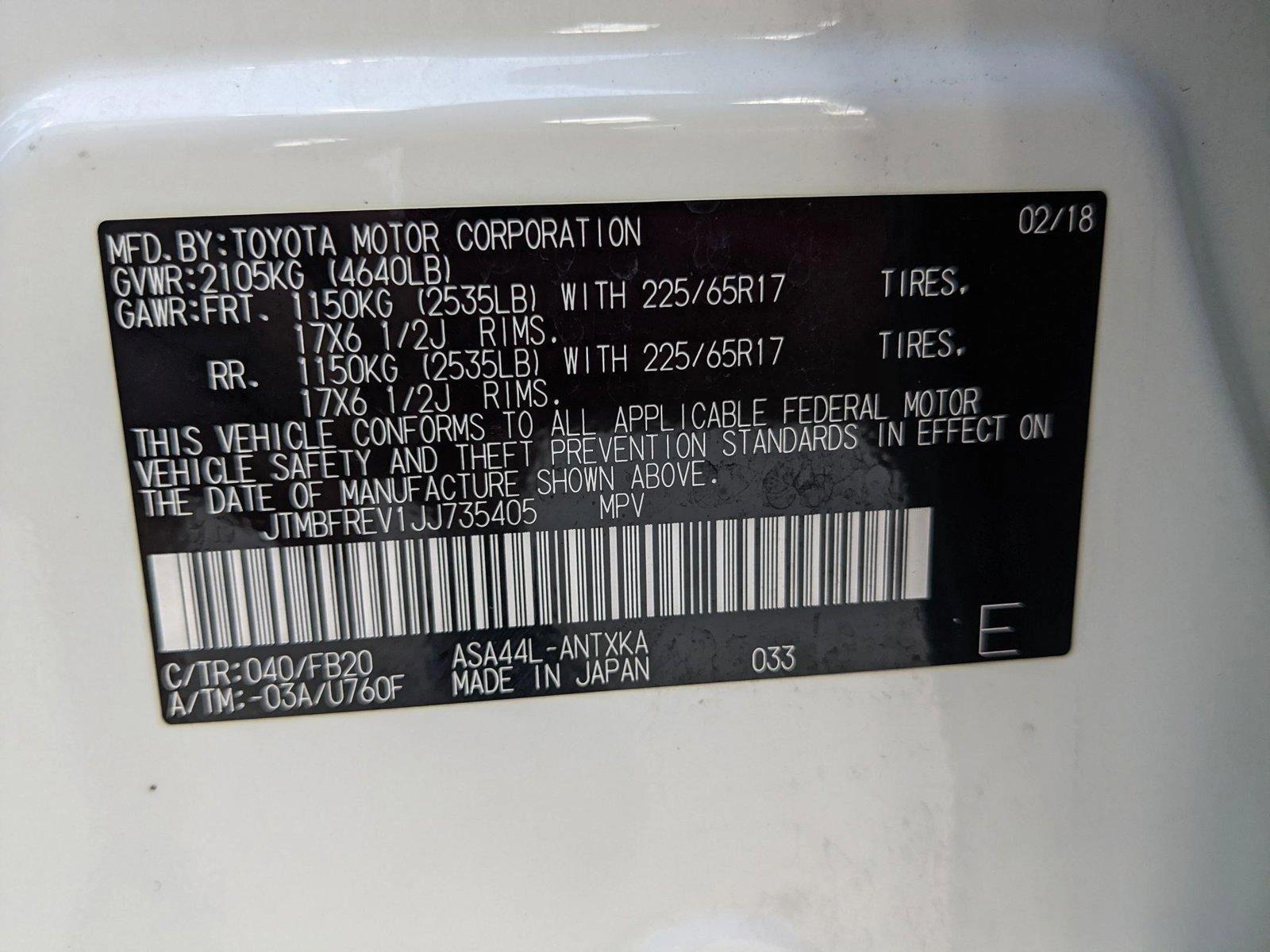 2018 Toyota RAV4 Vehicle Photo in Davie, FL 33331