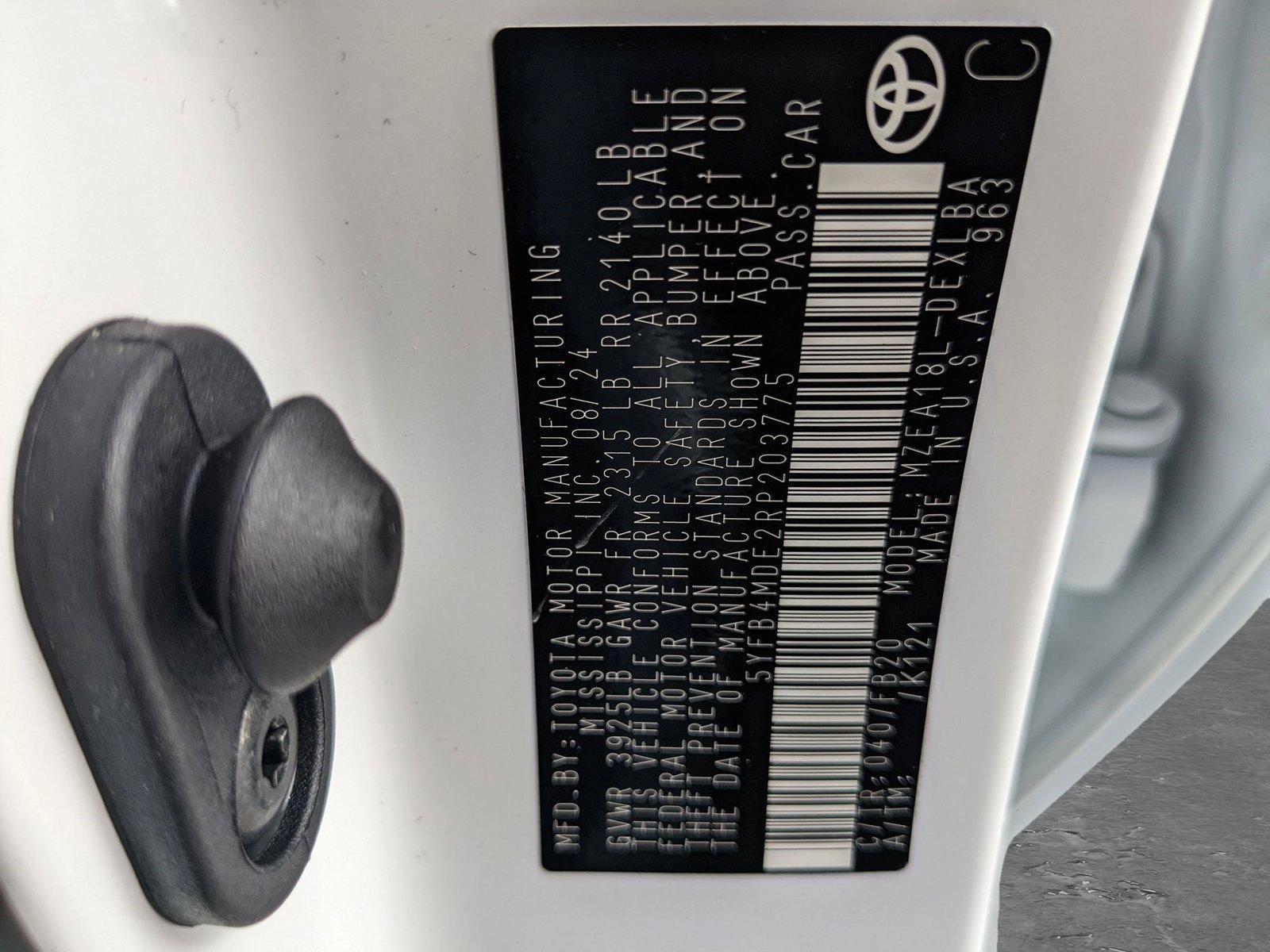 2024 Toyota Corolla Vehicle Photo in Davie, FL 33331