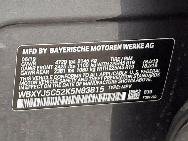 2019 BMW X2 Vehicle Photo in DANBURY, CT 06810-5034