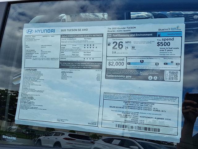 2025 Hyundai TUCSON Vehicle Photo in Philadelphia, PA 19116