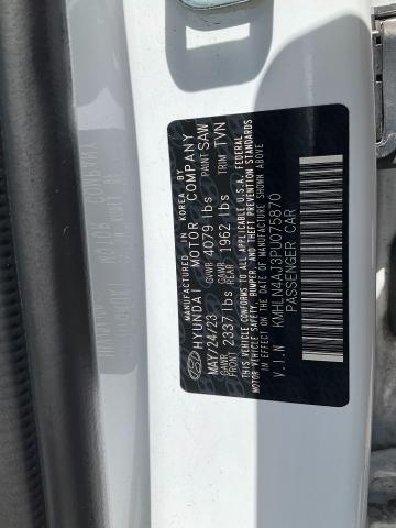 2023 Hyundai ELANTRA Hybrid Vehicle Photo in Kaukauna, WI 54130
