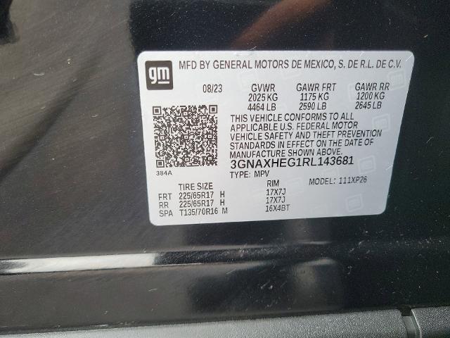 2024 Chevrolet Equinox Vehicle Photo in JOLIET, IL 60435-8135