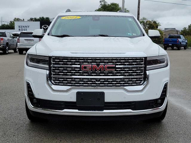 Used 2021 GMC Acadia Denali with VIN 1GKKNXLS5MZ230459 for sale in Mckeesport, PA