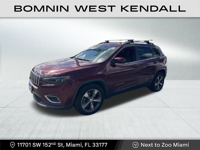 Used 2019 Jeep Cherokee Limited with VIN 1C4PJLDB9KD183886 for sale in Miami, FL