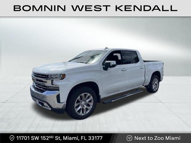 Used 2022 Chevrolet Silverado 1500 Limited LTZ with VIN 3GCPWEED8NG159633 for sale in Miami, FL