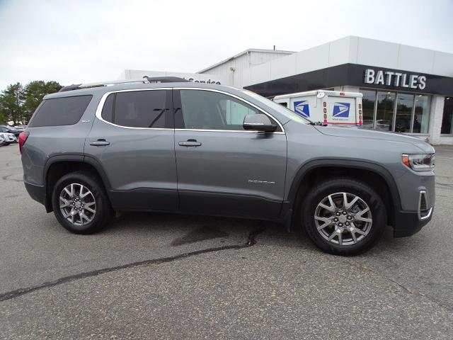 Certified 2022 GMC Acadia SLT with VIN 1GKKNULS6NZ110072 for sale in Bourne, MA