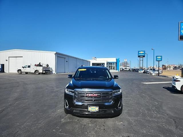 Used 2023 GMC Acadia AT4 with VIN 1GKKNLLS9PZ165127 for sale in Hays, KS