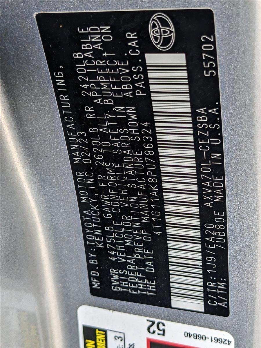 2023 Toyota Camry Vehicle Photo in MIAMI, FL 33172-3015