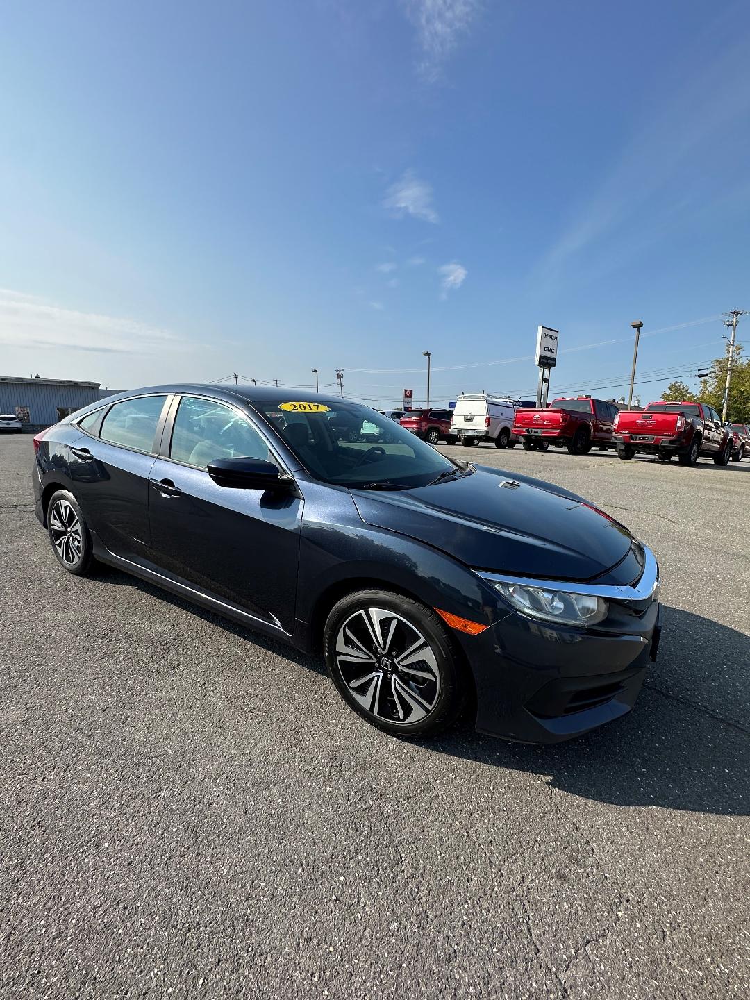 Used 2017 Honda Civic LX with VIN 19XFC2E58HE046423 for sale in Presque Isle, ME