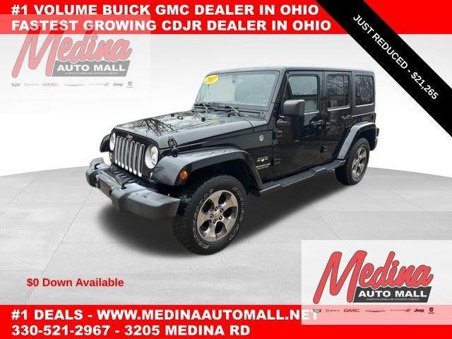 2017 Jeep Wrangler Unlimited Vehicle Photo in MEDINA, OH 44256-9631