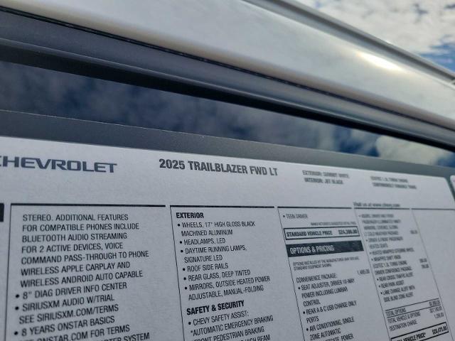 2025 Chevrolet Trailblazer Vehicle Photo in MIDLAND, TX 79703-7718