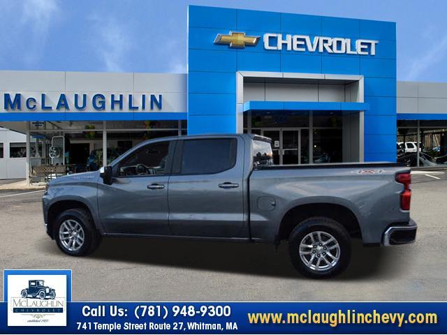 Certified 2021 Chevrolet Silverado 1500 LT with VIN 1GCUYDED8MZ299106 for sale in Whitman, MA