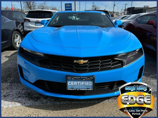 Certified 2023 Chevrolet Camaro 1LT with VIN 1G1FB1RS8P0150889 for sale in Freeport, NY