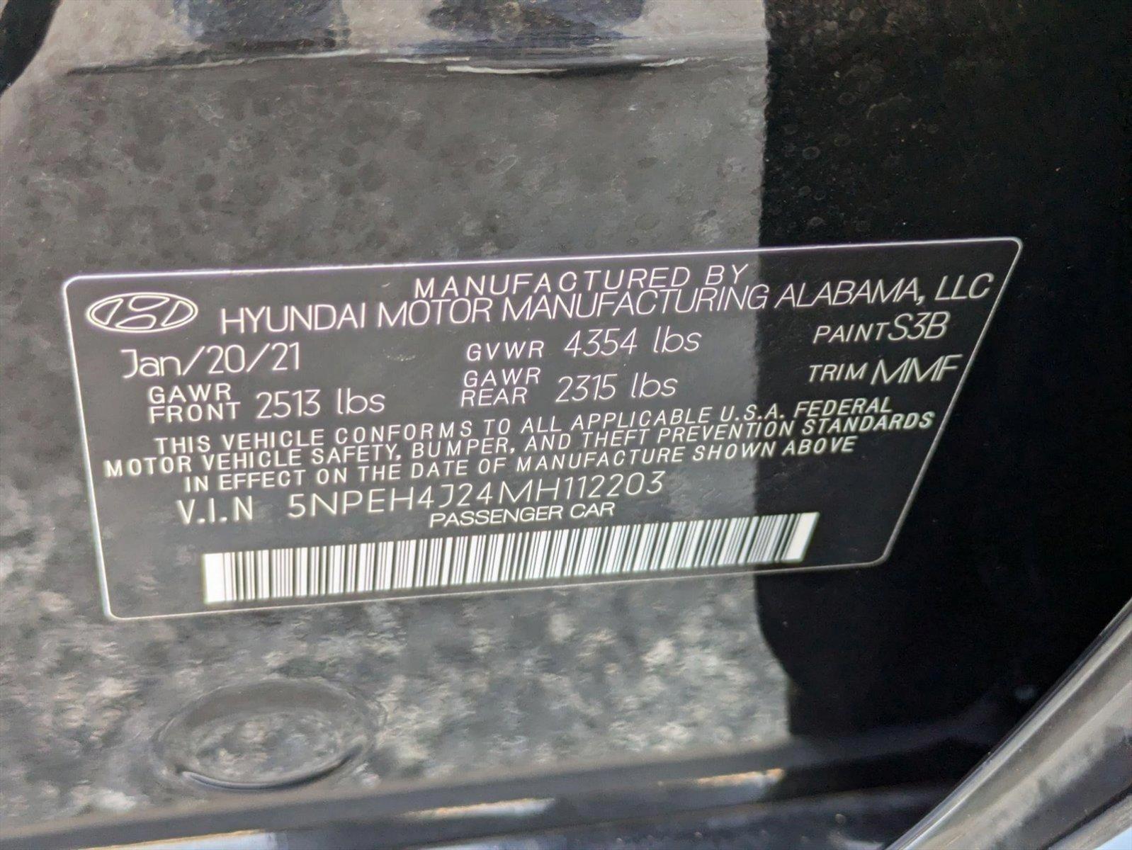 2021 Hyundai SONATA Vehicle Photo in Tampa, FL 33614