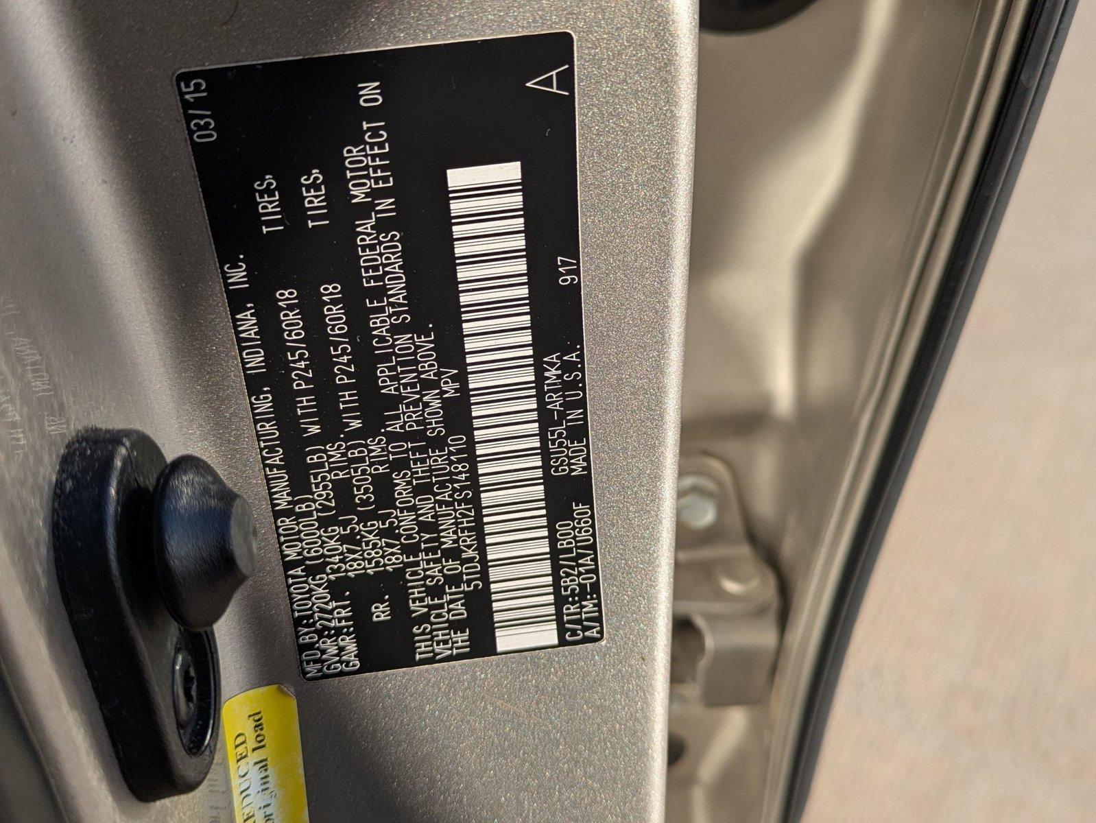 2015 Toyota Highlander Vehicle Photo in Winter Park, FL 32792