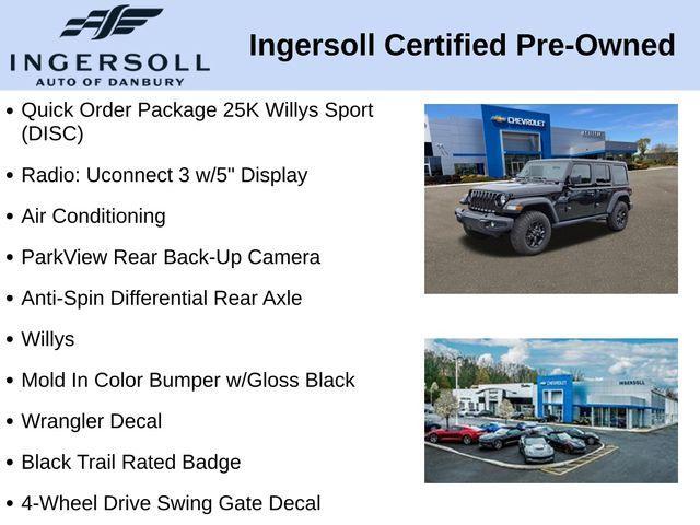 2021 Jeep Wrangler Unlimited Vehicle Photo in DANBURY, CT 06810-5034