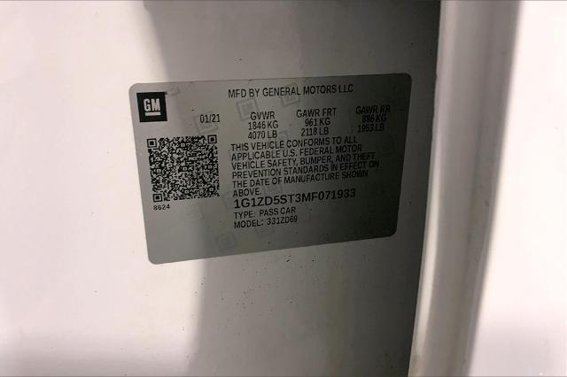 2021 Chevrolet Malibu Vehicle Photo in Lees Summit, MO 64086
