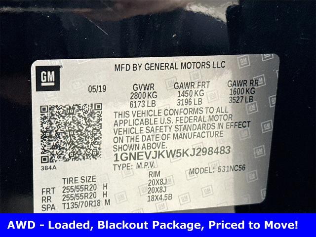 2019 Chevrolet Traverse Vehicle Photo in EVERETT, WA 98203-5662