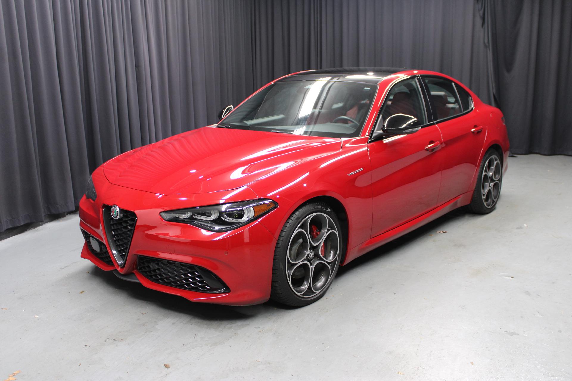 Used 2024 Alfa Romeo Giulia Veloce with VIN ZARFAMBN7R7677516 for sale in Rittman, OH