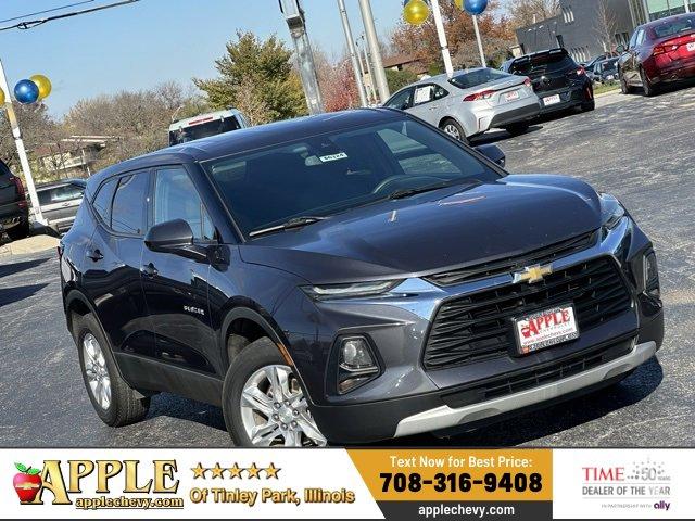 Used 2021 Chevrolet Blazer 2LT with VIN 3GNKBCR40MS578177 for sale in Tinley Park, IL