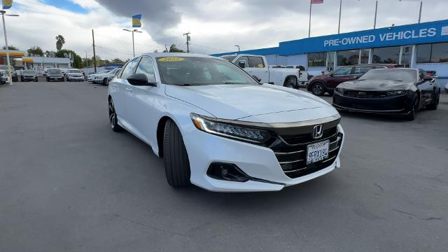 Used 2022 Honda Accord Sport with VIN 1HGCV1F36NA115453 for sale in Orange, CA