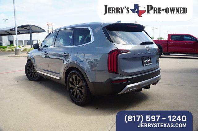 Used 2021 Kia Telluride EX with VIN 5XYP34HC0MG126970 for sale in Weatherford, TX