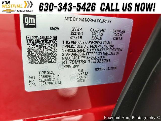 2026 Chevrolet Trailblazer Vehicle Photo in AURORA, IL 60503-9326